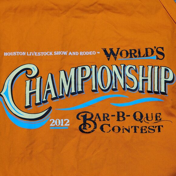 Houston Livestock Show & Rodeo Bar-B-Que Contest Apron 2012 - Picture 2 of 6
